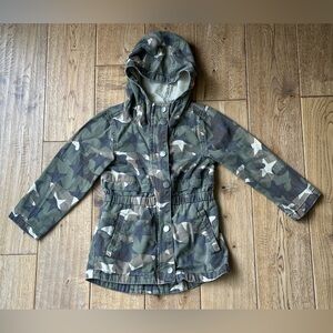 C&C California Camo Stars Hooded Jacket size 2T